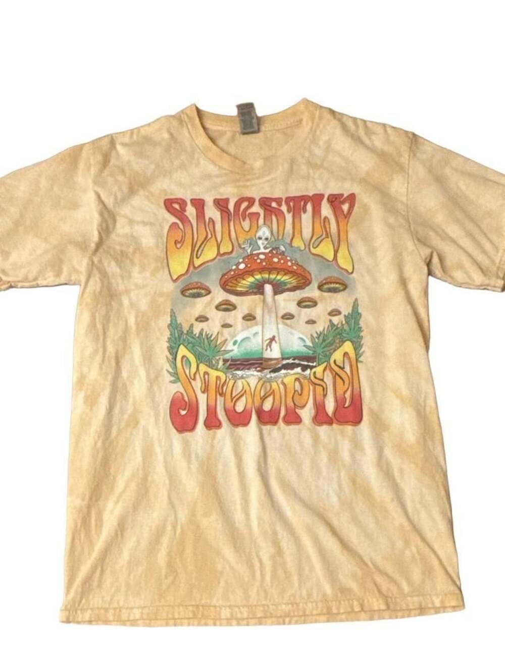 Slightly Stoopid Mushroom UFO Tie Dye Tee